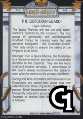 The Custodian Guard I